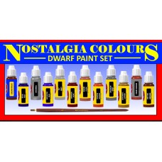 nostalgia '94 Dwarfs Paints Set - 12 bottles